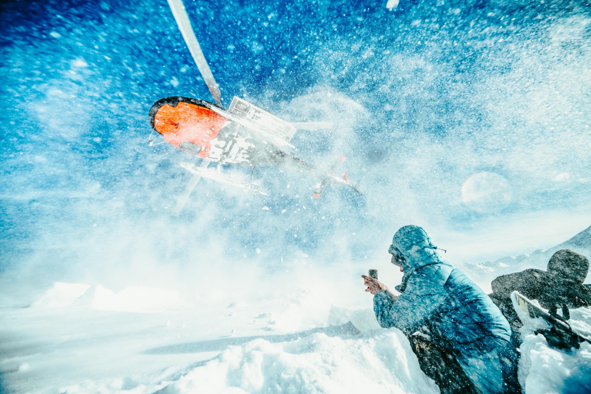 Heliski en Cordillera de Los Andes — Rotortec Helicopters